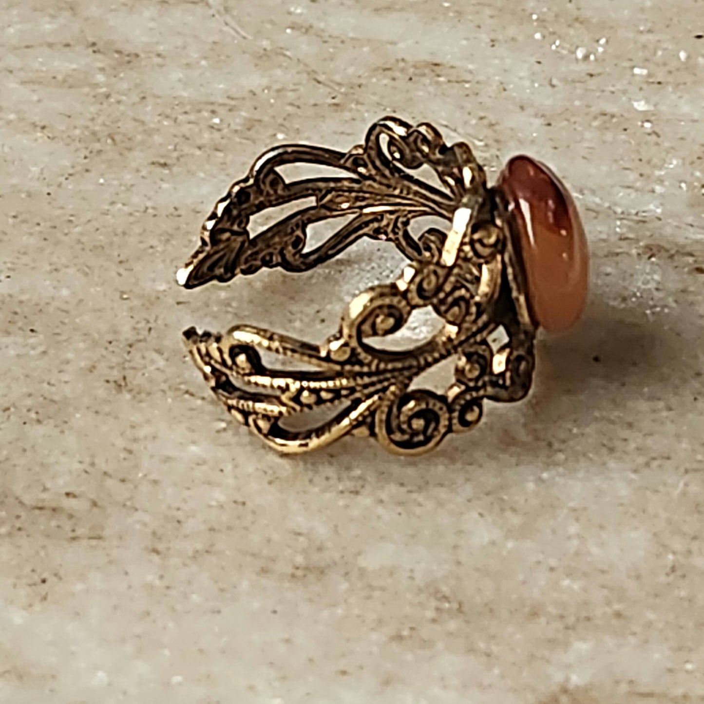 Citrine Vedazzle Ring- Vedazzling Accessories