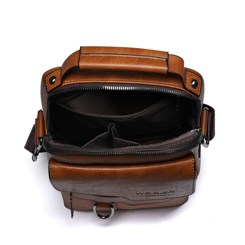 Men Shoulder Bag - Vedazzling Accessories