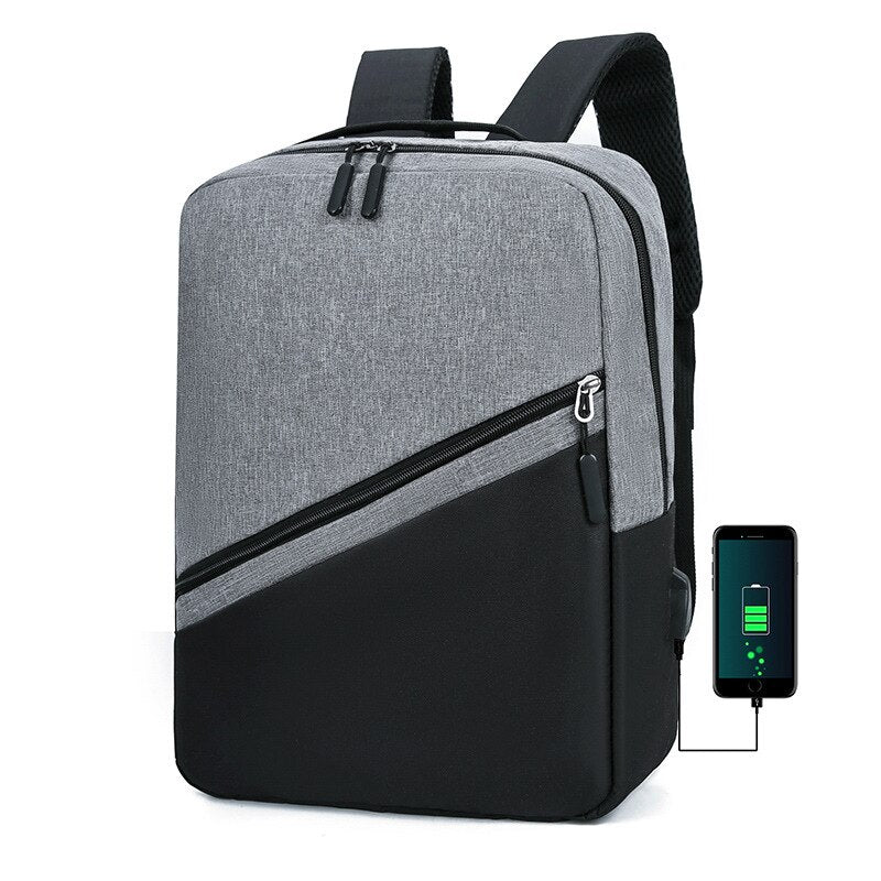 Backpack for Men Three-piece Large-capacity Laptop - Vedazzling Accessories