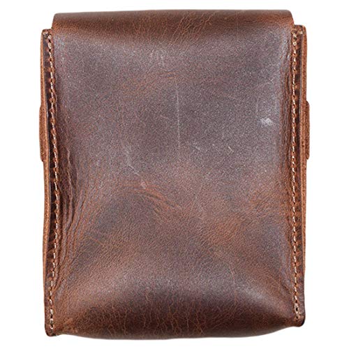 Hide & Drink, Leather Card Organizer Pouch, Holds Up to 12 Cards Plus Folded Bills / Coin Holder / Vintage / Stylish / Accessories, Handmade - Bourbon Brown - Vedazzling Accessories