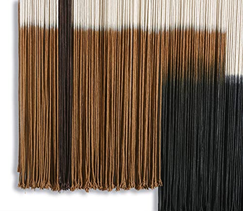 Macrame Wall Hanging Large Dip Dye Tapestry Fiber Wall Art Boho Bedroom Décor - Vedazzling Accessories