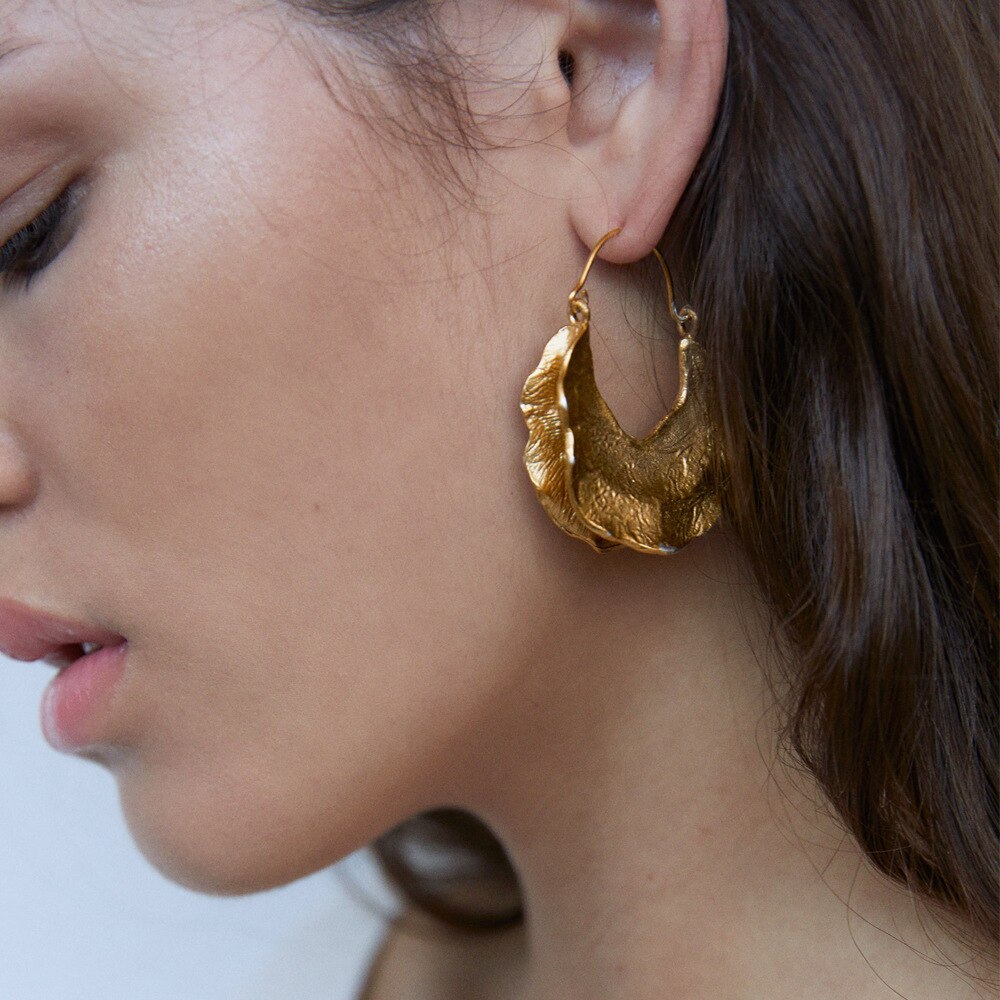 Gold Drop Earrings