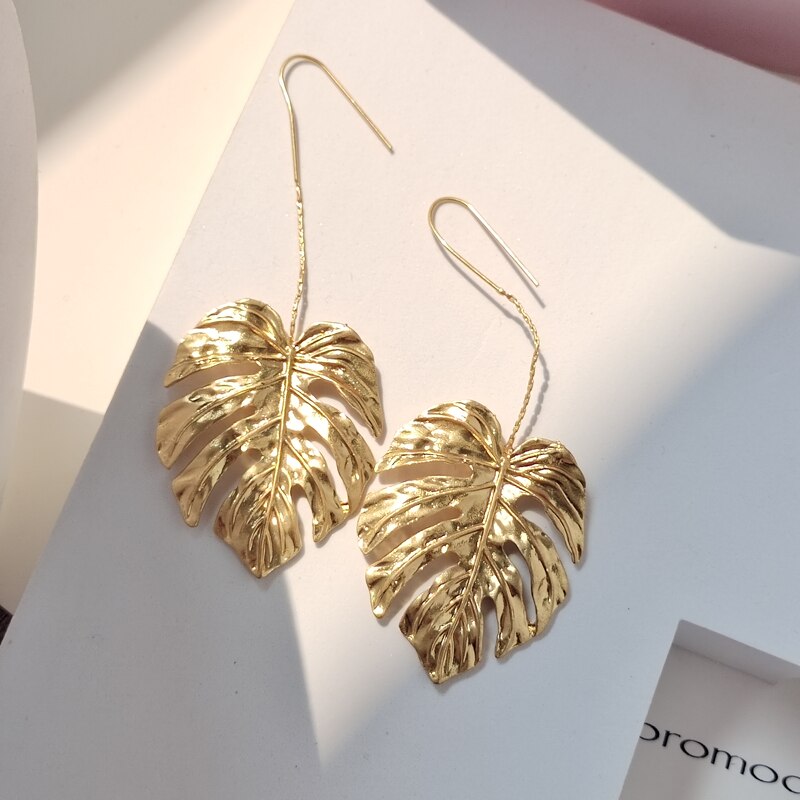 Gold Drop Earrings