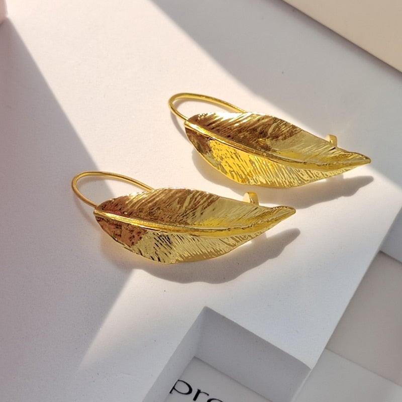 Gold Drop Earrings