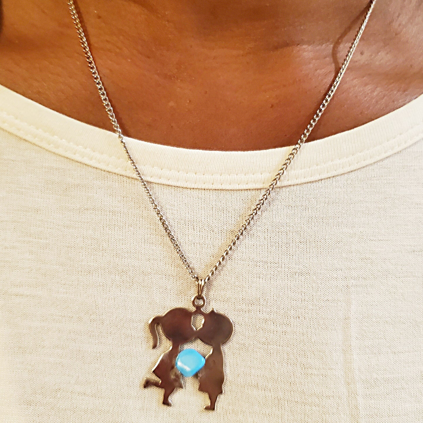 Lovers Turqouise Necklace - Vedazzling Accessories