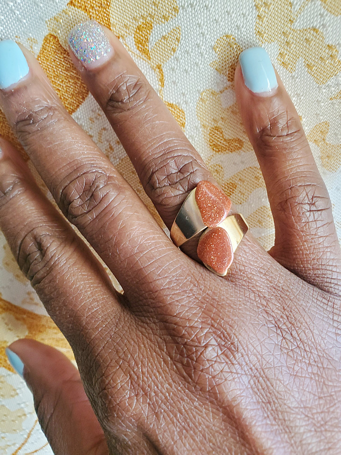 Drizy Double Ring - Vedazzling Accessories