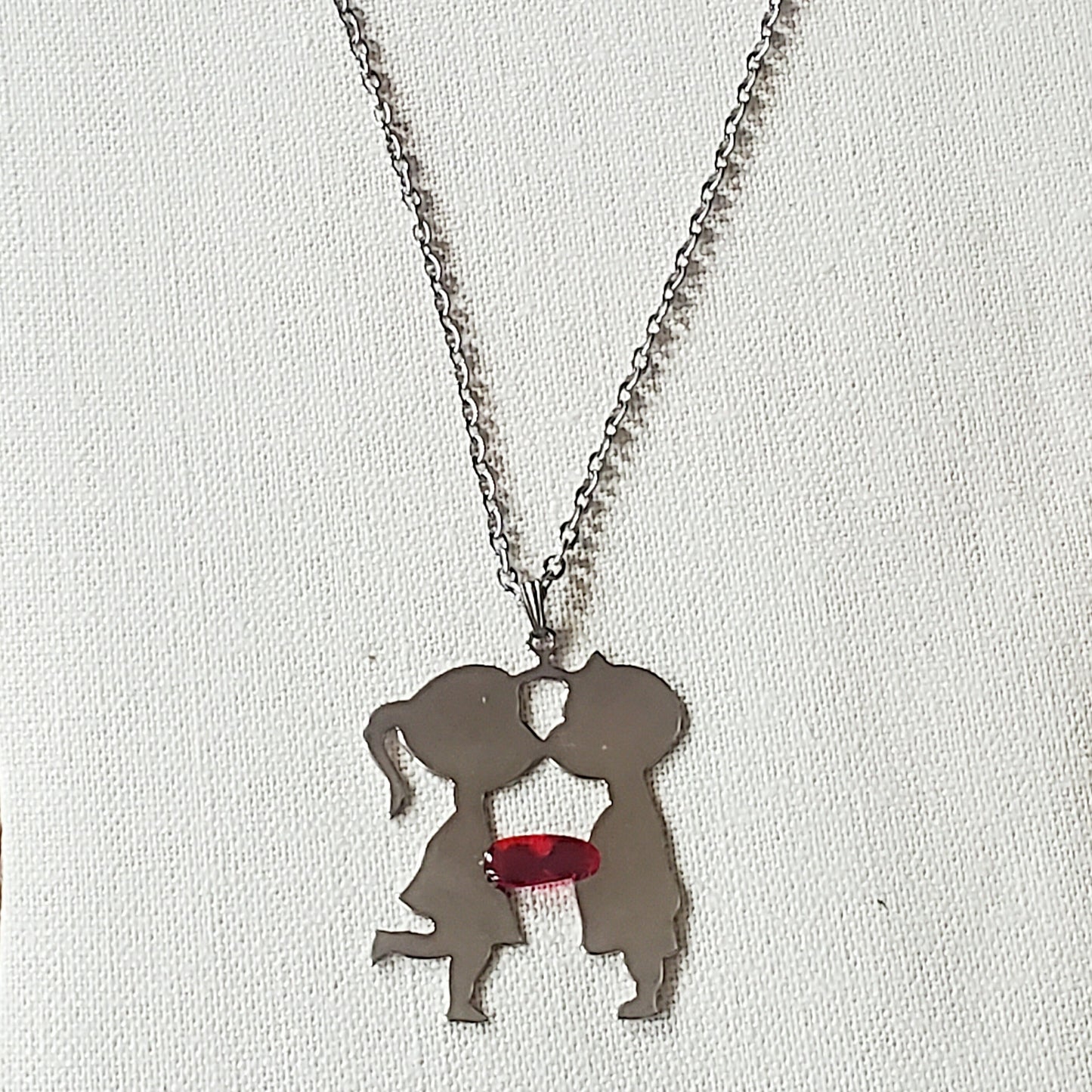 Happy Couple Amber Necklace - Vedazzling Accessories