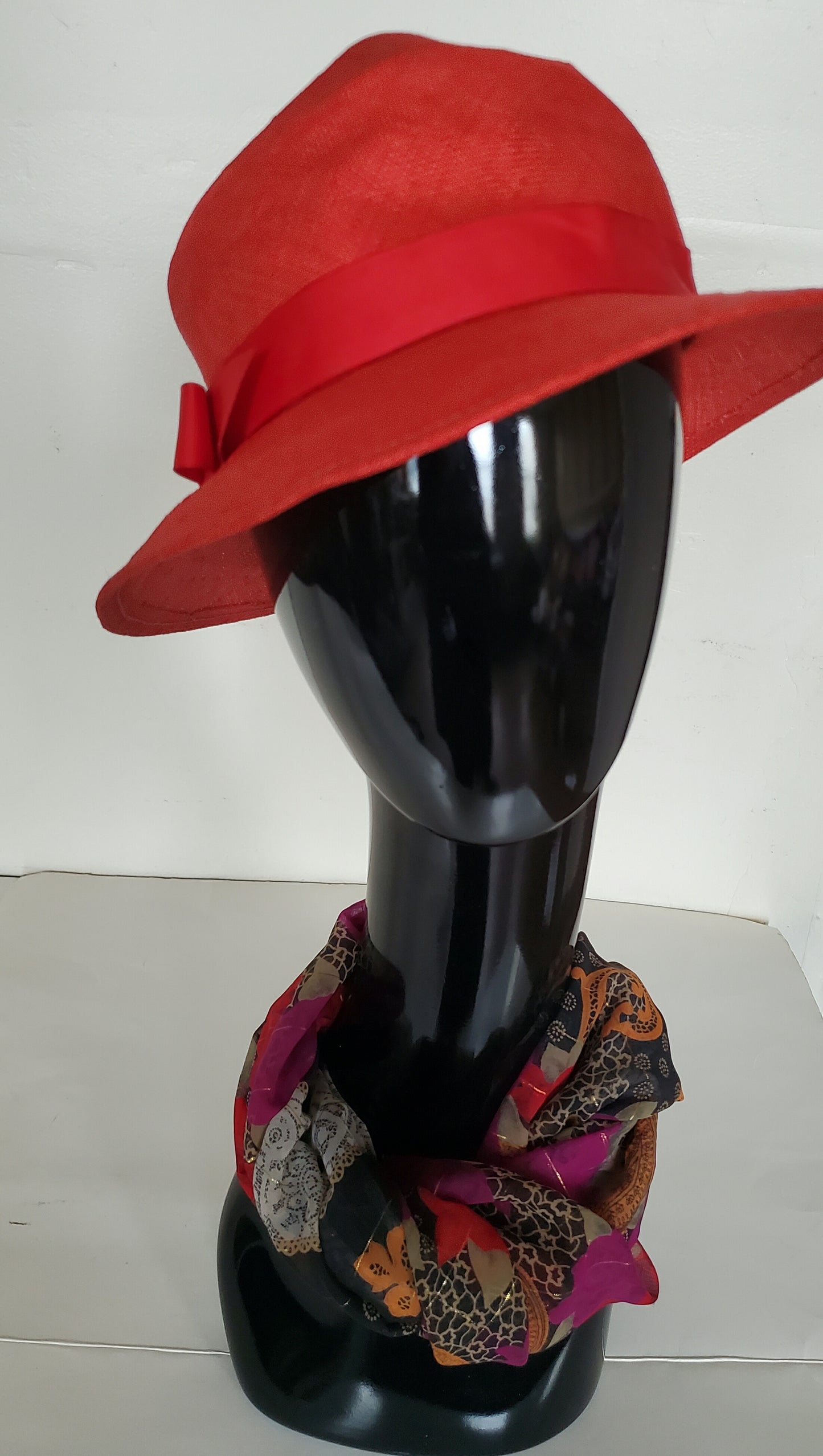 Red Flame Vintage Hat - Vedazzling Accessories