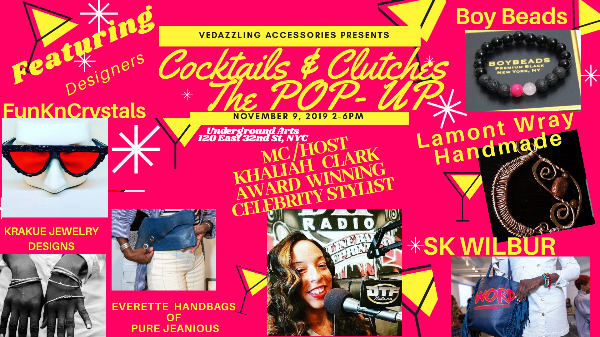 Cocktails and Clutches: The POP UP