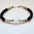 Les.bijoux.de.sandou Howlite Bracelet- Vedazzling Accessories