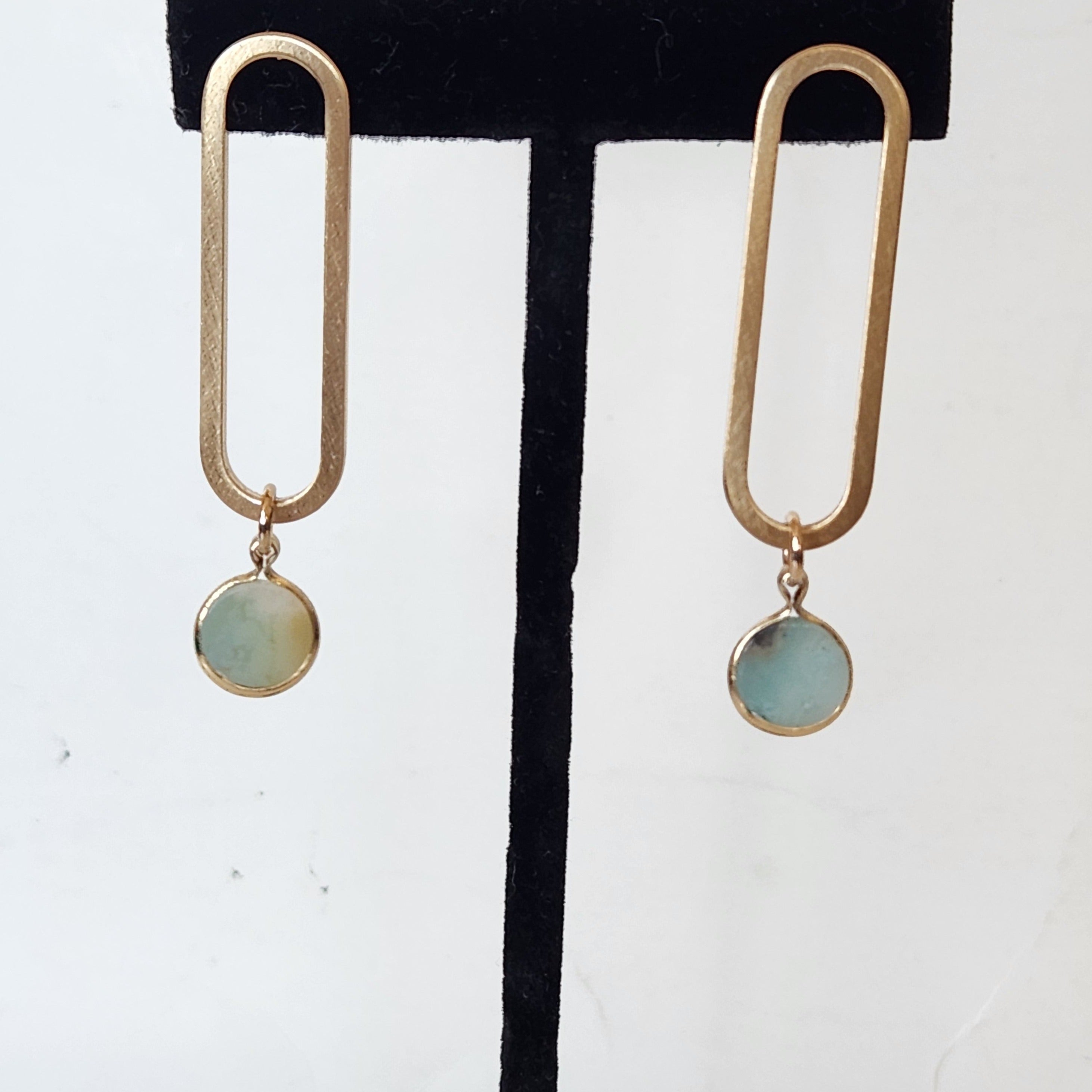 Swirl Deco Earrings- Vedazzling Accessories