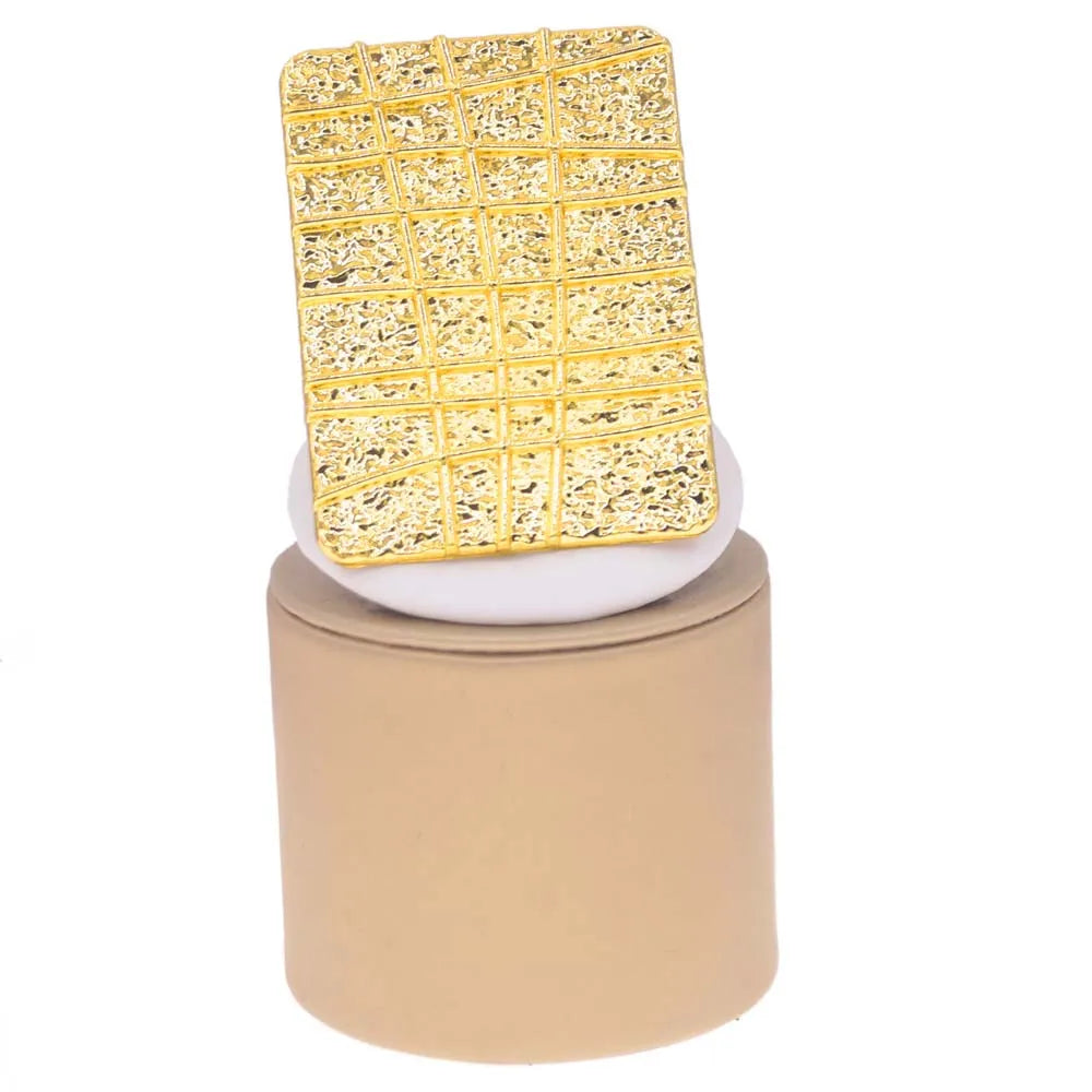 Rings For Women Big Gold Plated Ring Assorted Elements and Shapes Jewelry Sets Accesorios Gift Free Shipping Adjustable Size YLL