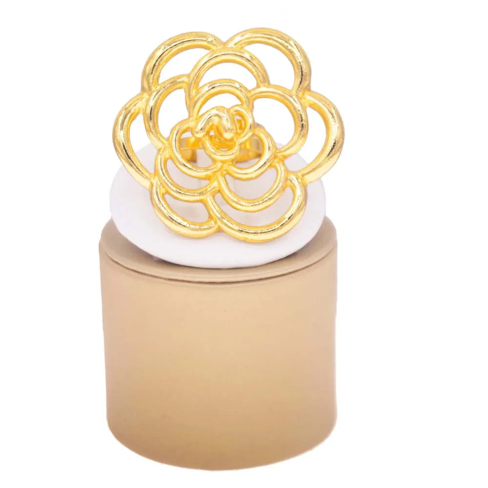 Rings For Women Big Gold Plated Ring Assorted Elements and Shapes Jewelry Sets Accesorios Gift Free Shipping Adjustable Size YLL