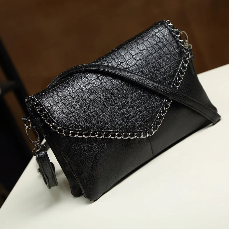 Casual Crossbody Bag Female Shoulder Messenger Bags Black