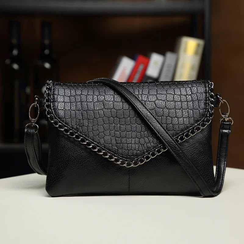 Casual Crossbody Bag Female Shoulder Messenger Bags Black