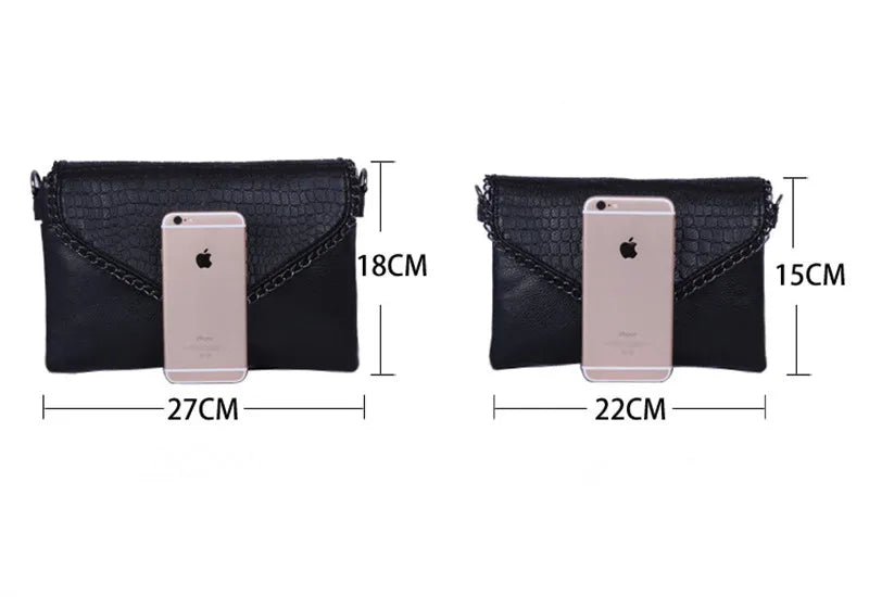 Casual Crossbody Bag Female Shoulder Messenger Bags Black