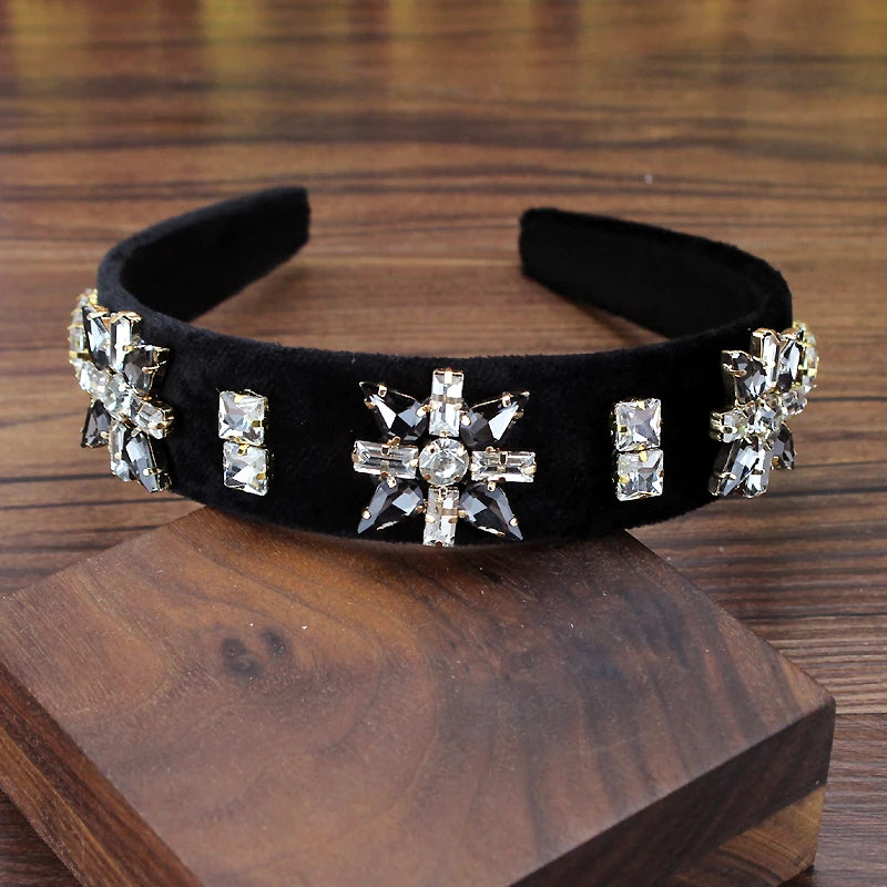 Vedazzling crystal vintage headband