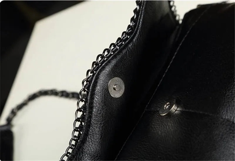 Casual Crossbody Bag Female Shoulder Messenger Bags Black