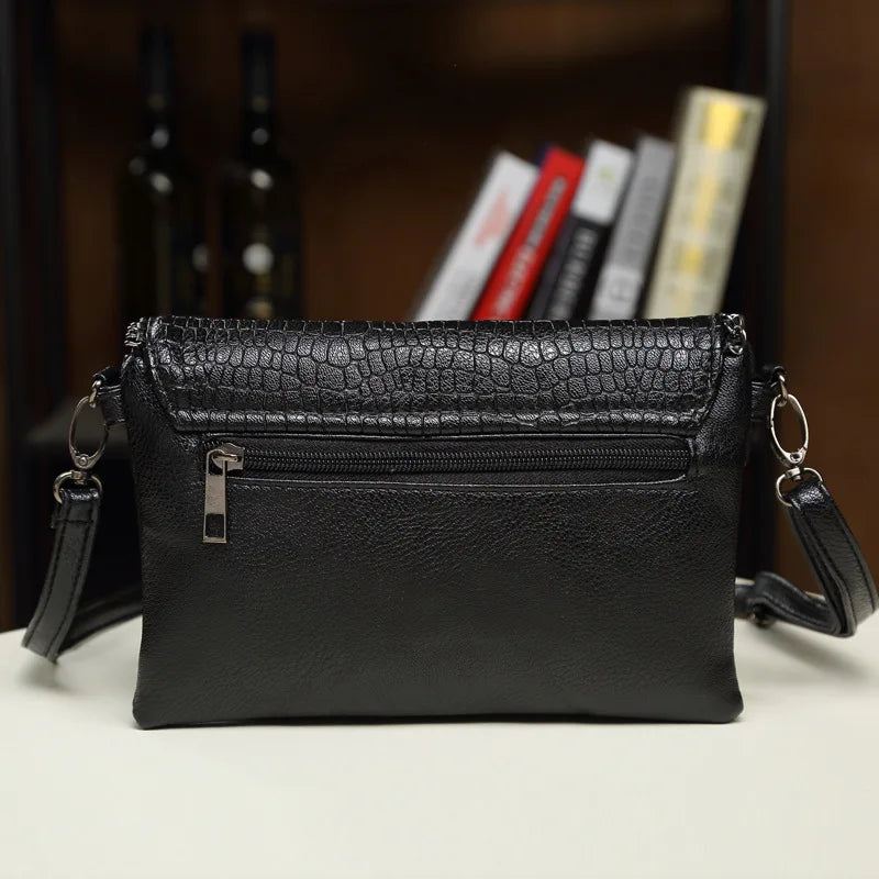 Casual Crossbody Bag Female Shoulder Messenger Bags Black