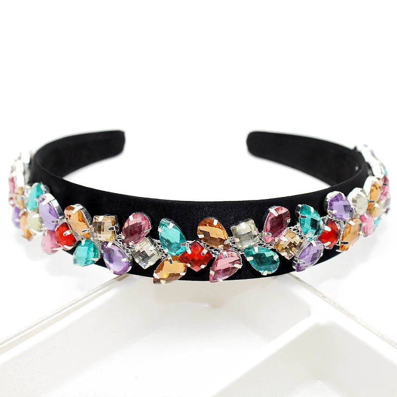 Vedazzling crystal vintage headband