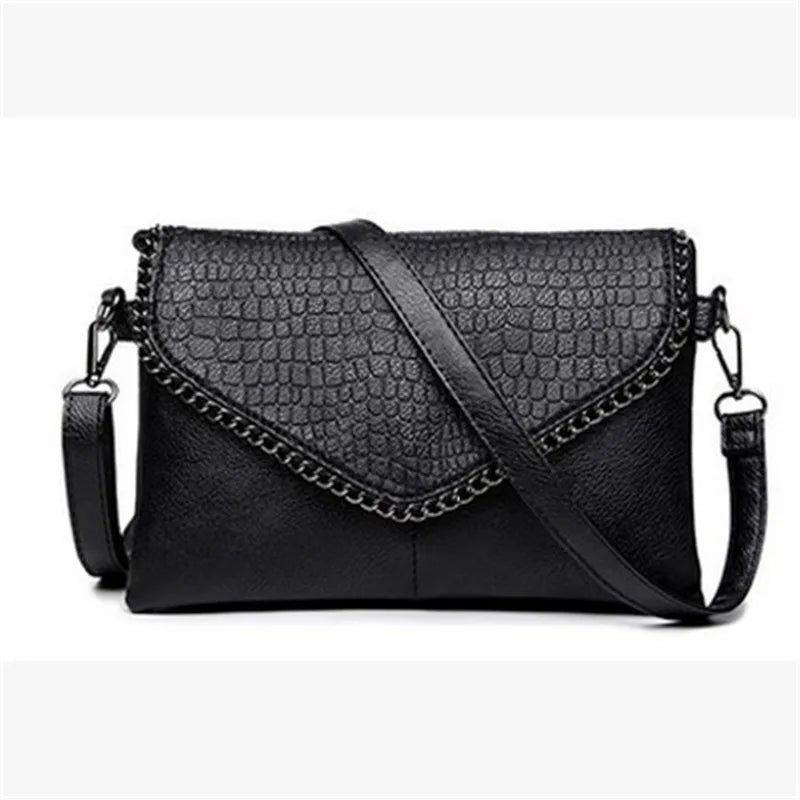 Casual Crossbody Bag Female Shoulder Messenger Bags Black