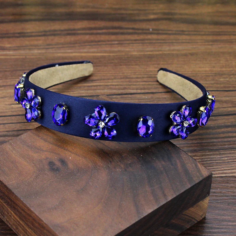 Vedazzling crystal vintage headband