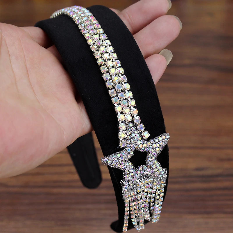 Vedazzling crystal vintage headband