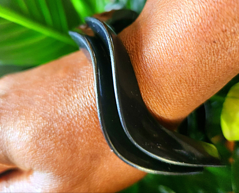 Ripple Black Bracelet