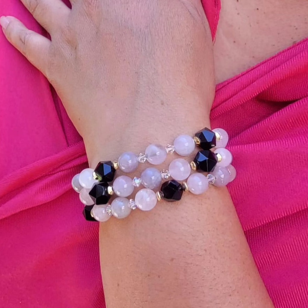 Love bead bracelet by Sandrine- Vedazzling Accessories