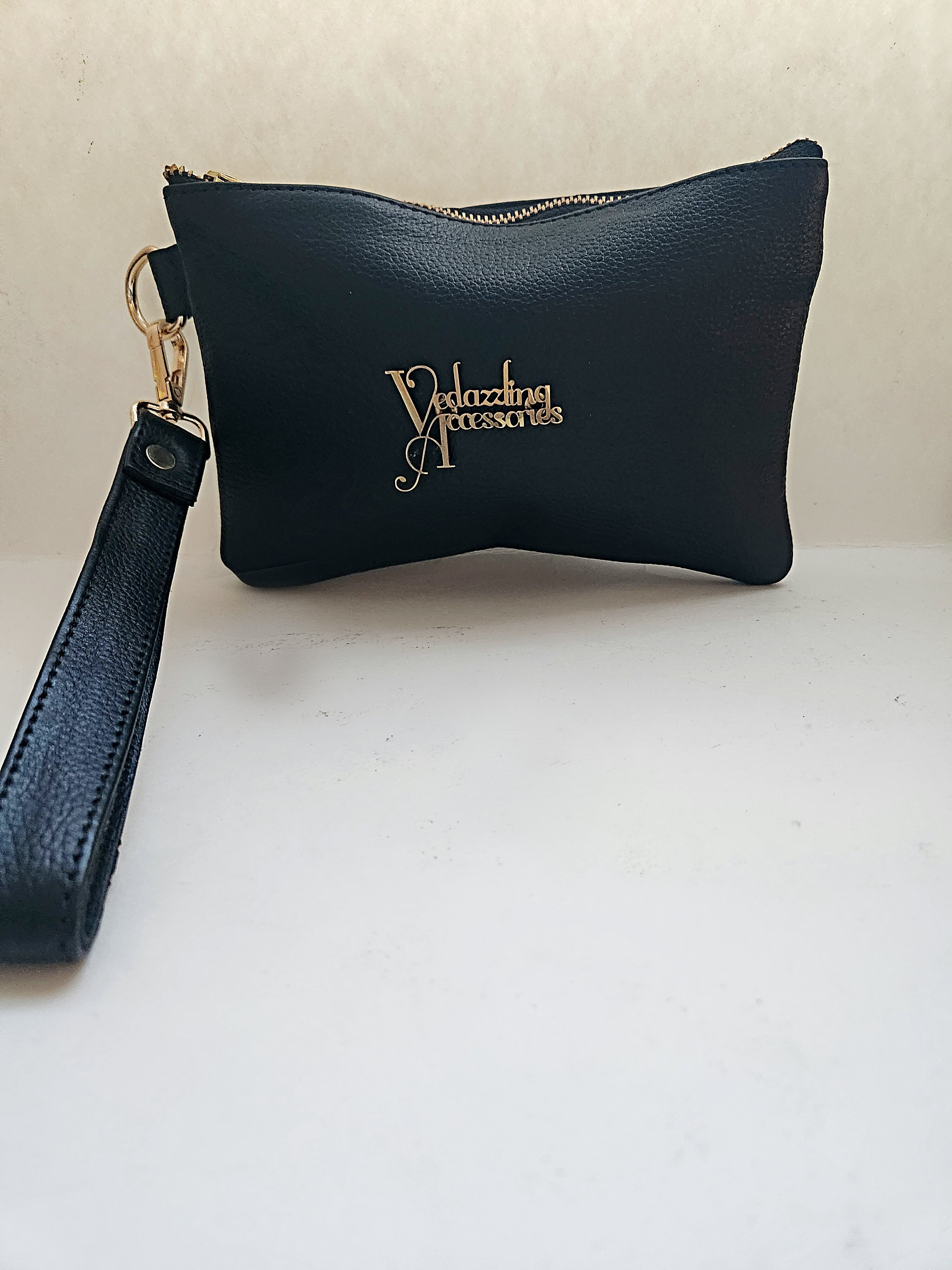 Vedazzling Logo Clutch