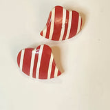 Heart Peppermint Stripe- Vedazzling Accessories