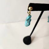 Turquoise The Dream Earrings- Vedazzling Accessories
