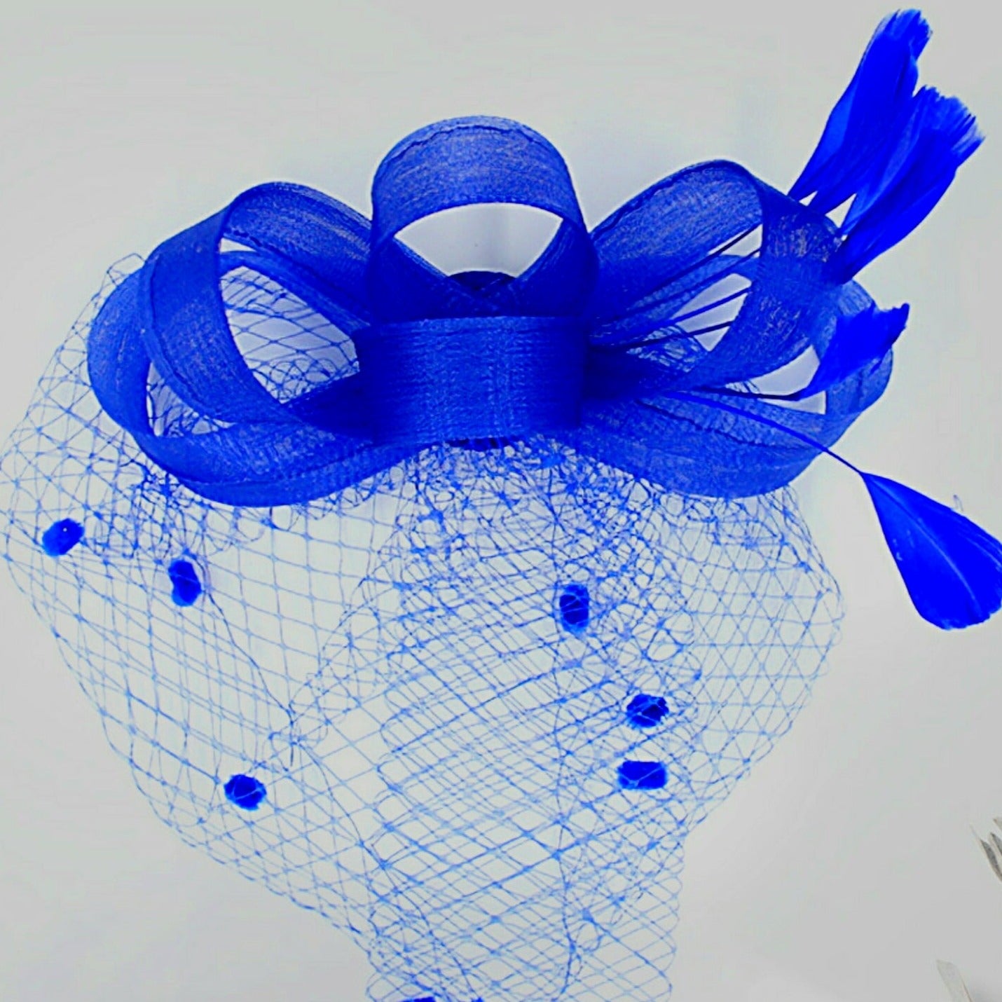 Azul Unisex Fascinator- Vedazzling Accessories