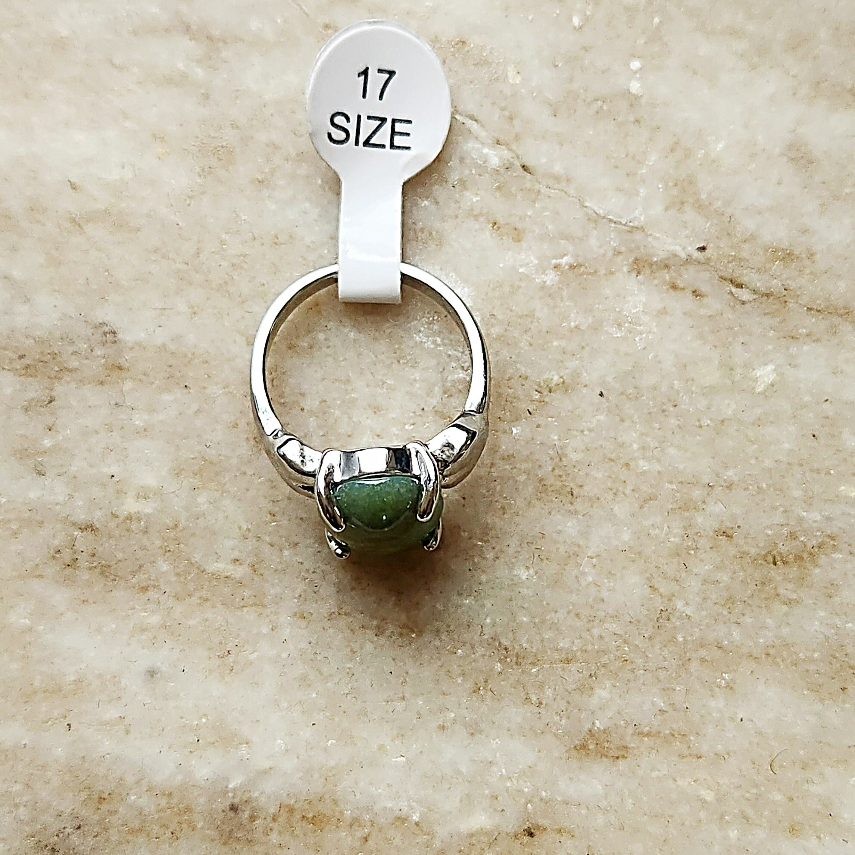 Vedazzled Mixed Aventurine Ring- Vedazzling Accessories