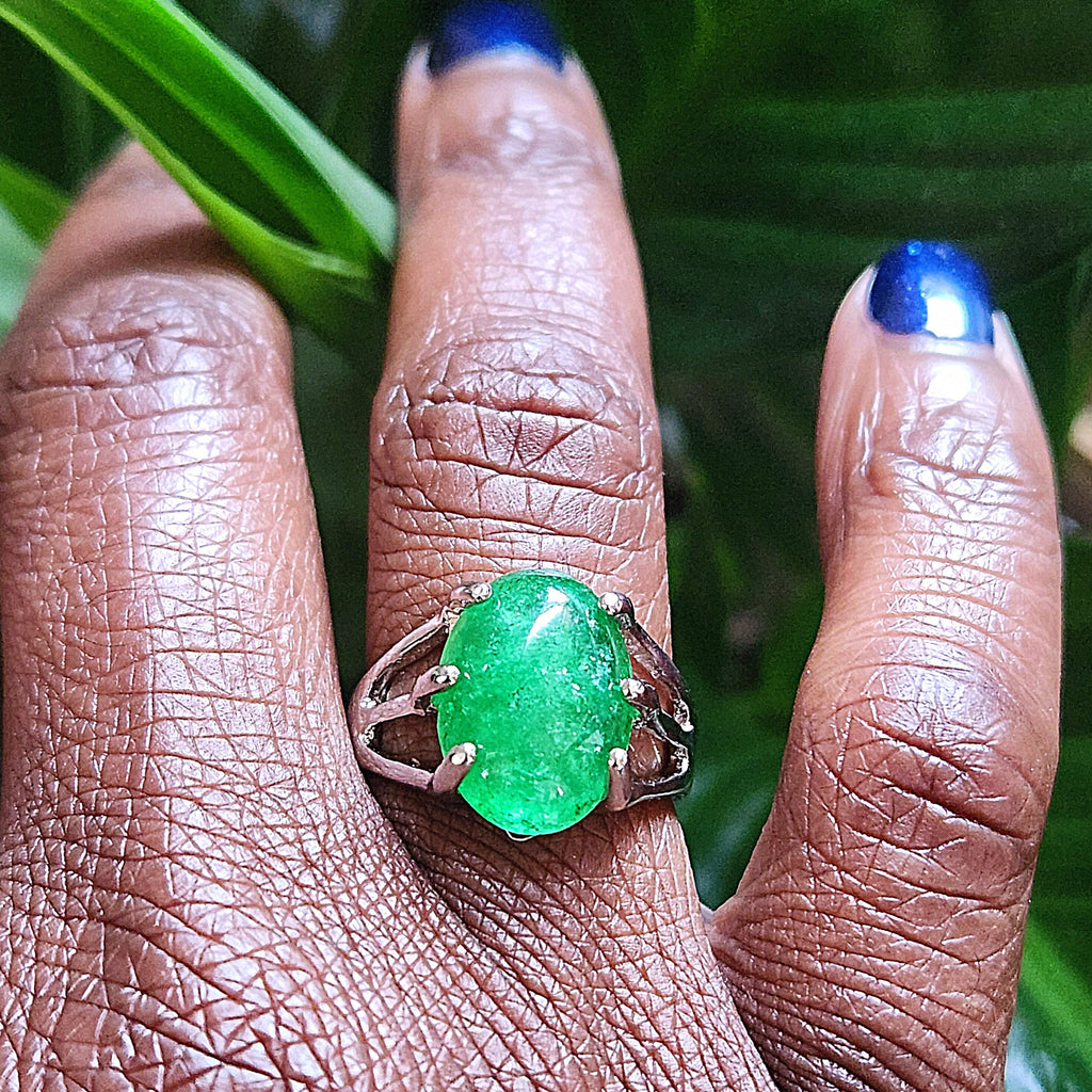 Vedazzled Jade Supreme Ring - Vedazzling Accessories