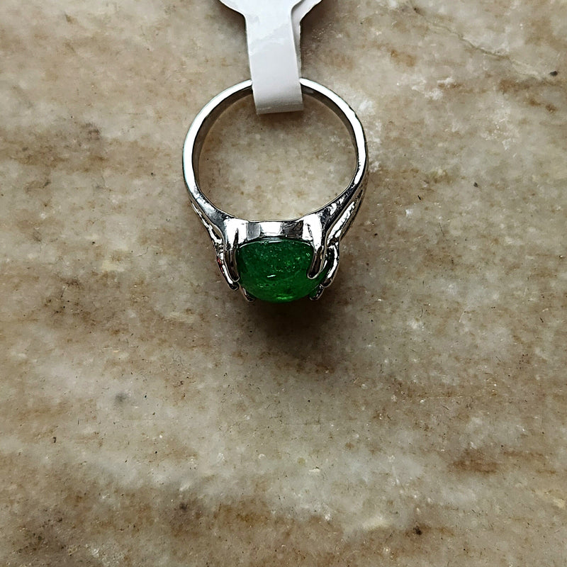 Vedazzled Jade Supreme Ring - Vedazzling Accessories