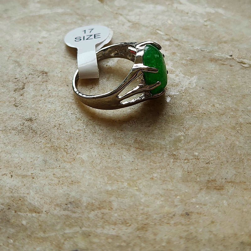Vedazzled Jade Supreme Ring- Vedazzling Accessories