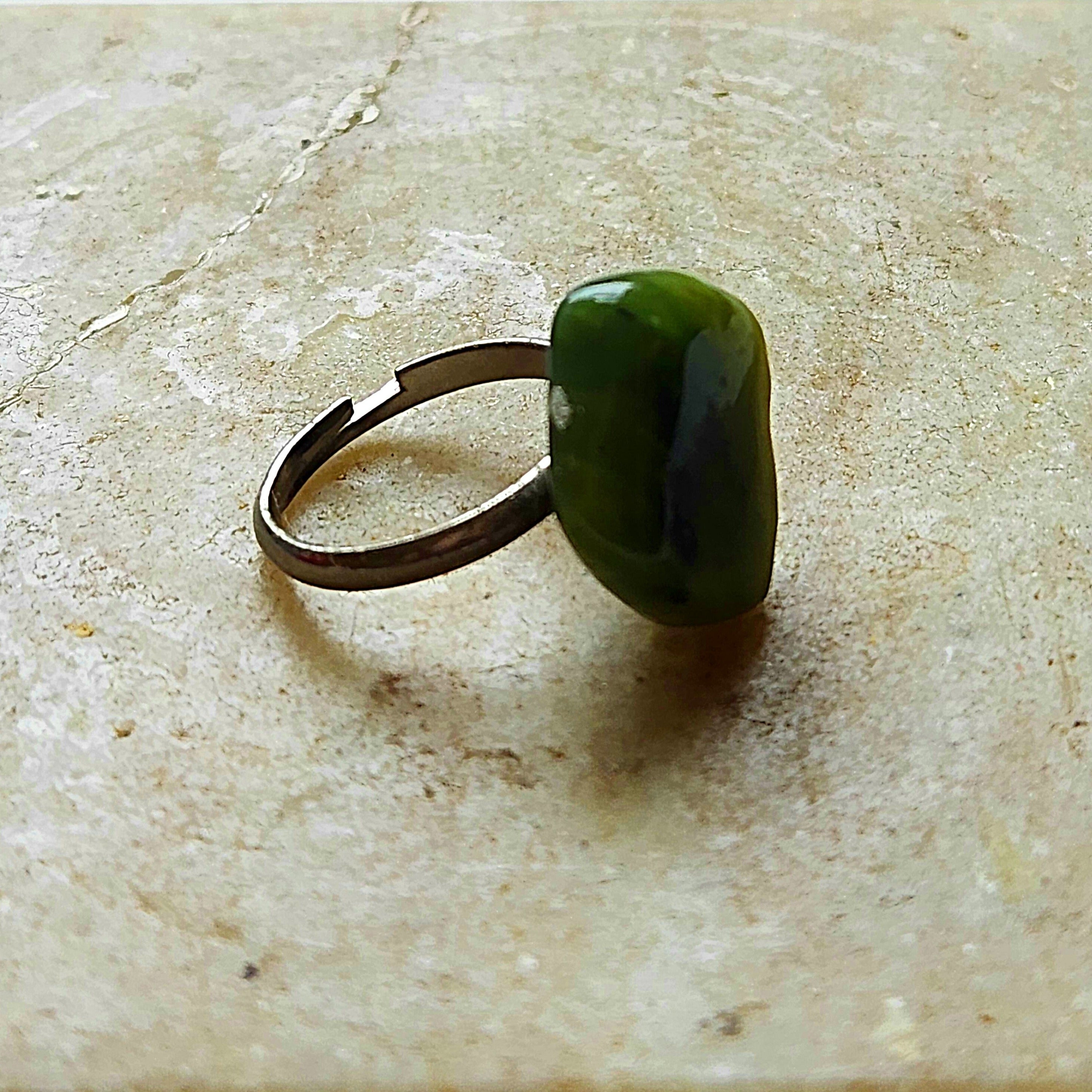 Tri Jade Ring - Vedazzling Accessories