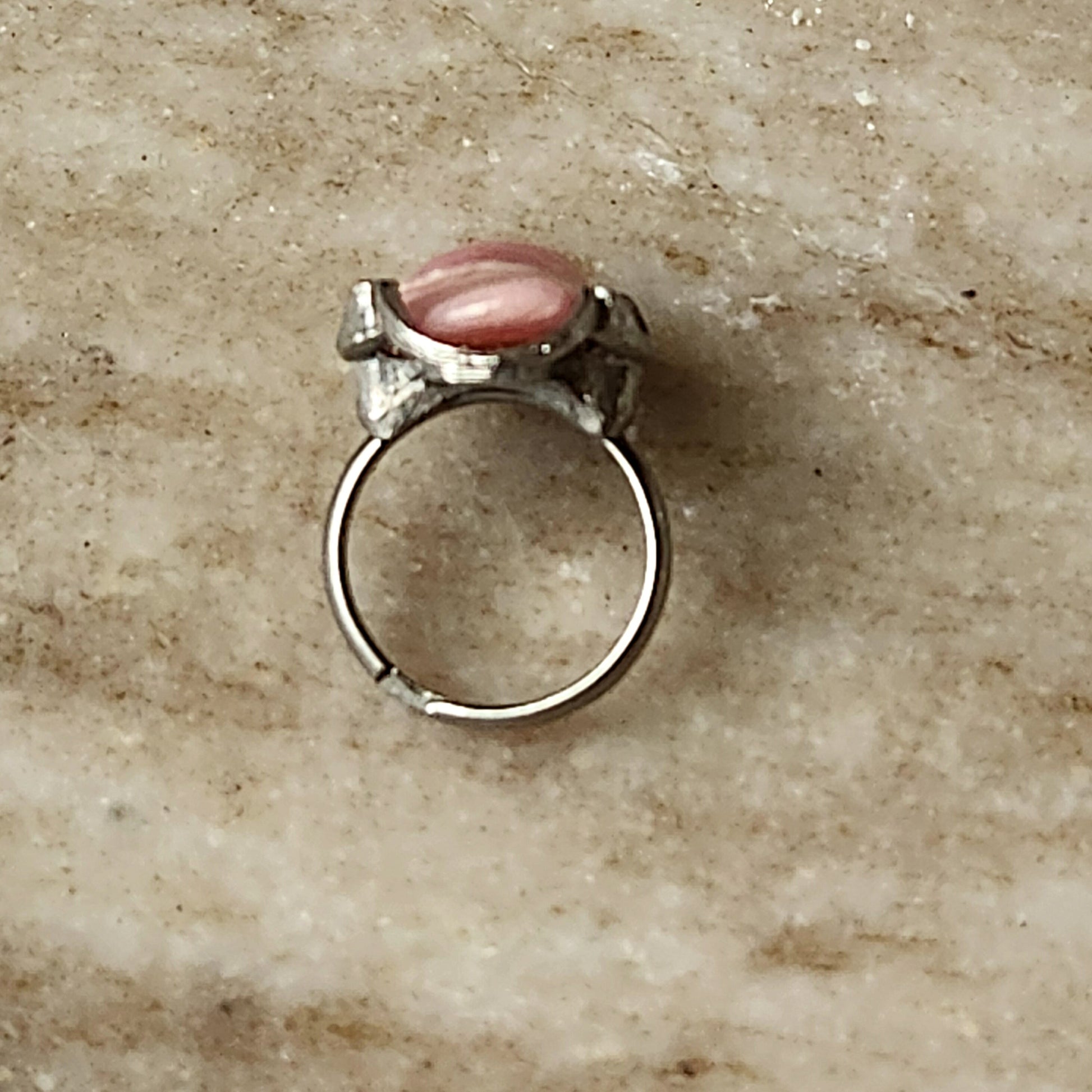 Pink Carnelian Vedazzle Ring - Vedazzling Accessories