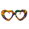 Khandie Woo Kente Lensless hearts- no lens