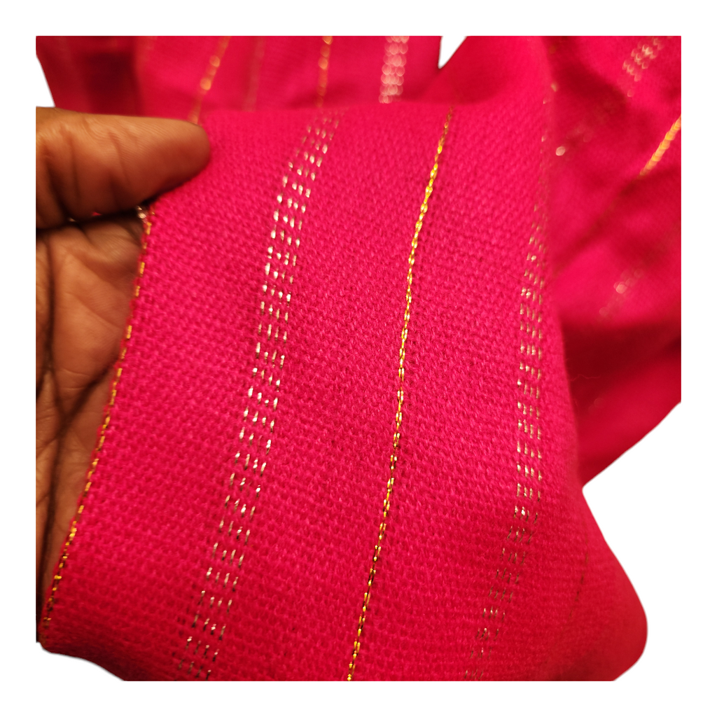 Vedazzling Hot Pink Fall Scarf