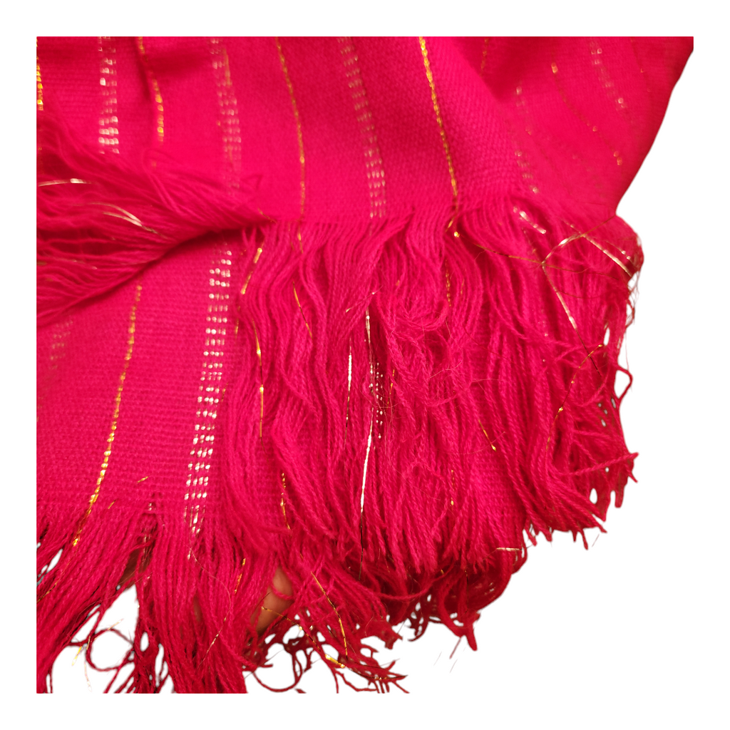 Vedazzling Hot Pink Fall Scarf
