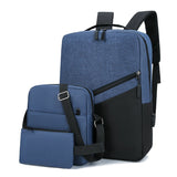 Backpack for Men Three-piece Large-capacity Laptop