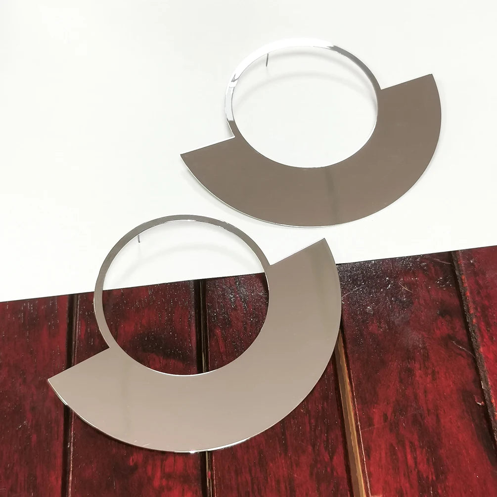 African Gold Drop Earrings