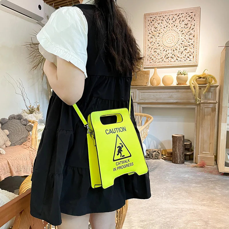 Parking Signs Prohibit Driving Trendy Crossbody Bag