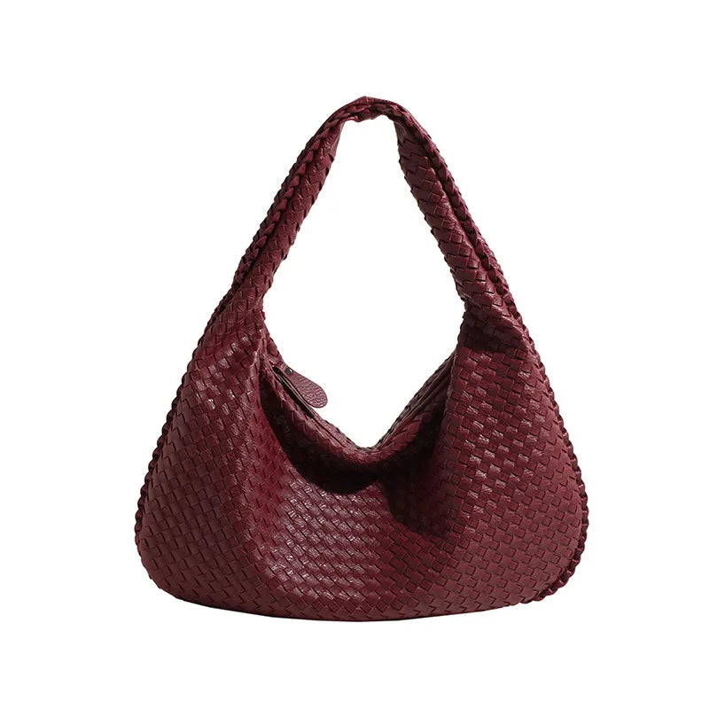 Vedazzling Woven Desire Handbag_Clutch