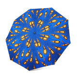African kente printed umbrella