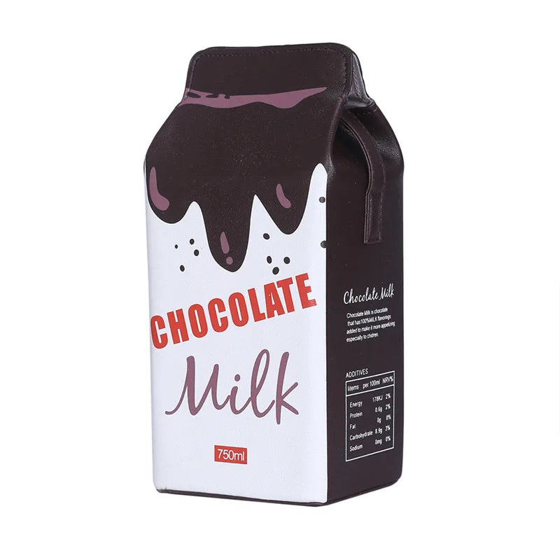 Vedazzling Milk Box Women Shoulder Bag