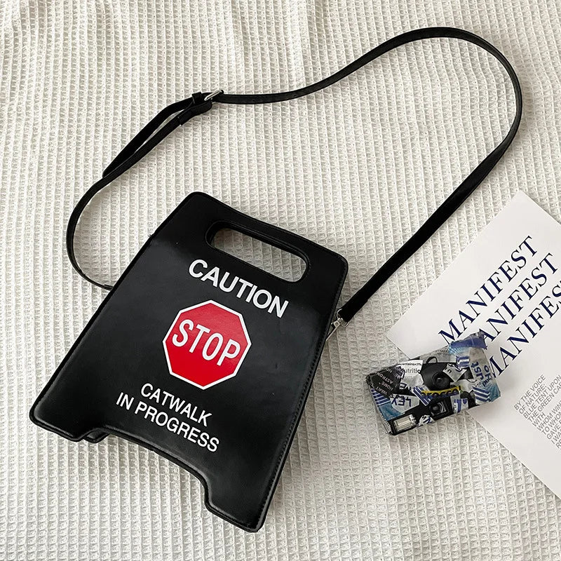 Parking Signs Prohibit Driving Trendy Crossbody Bag