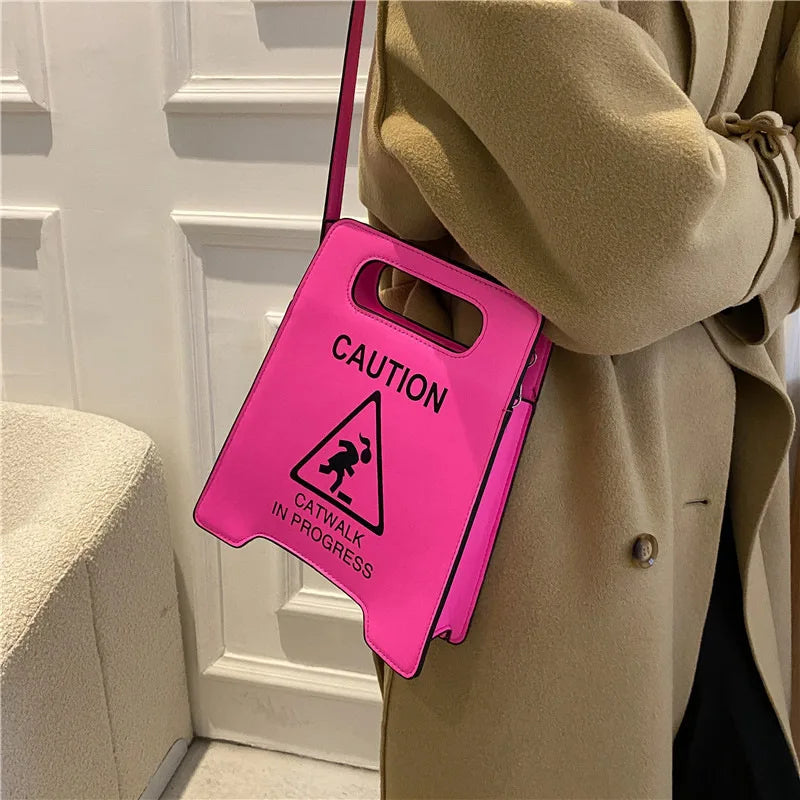 Parking Signs Prohibit Driving Trendy Crossbody Bag